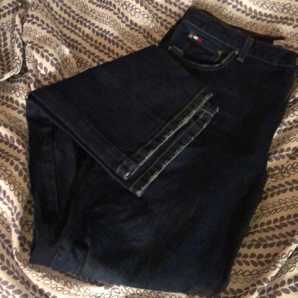 Never worn Tommy Hilfiger dark Jeans